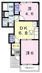 メゾン　メルヴェイユーの物件間取画像